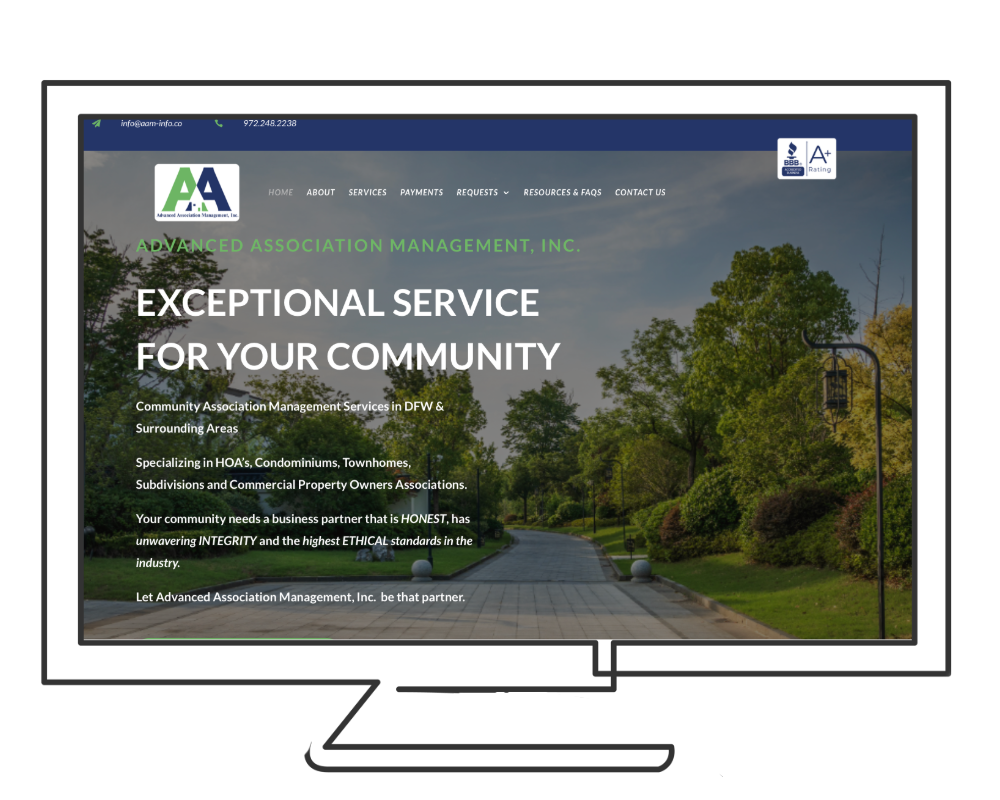 Advanced Association Management Inc Website
